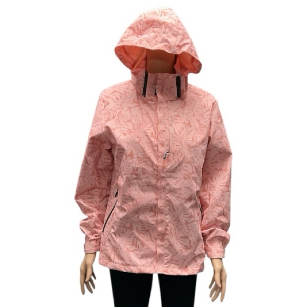 SELA - NWOT - Women's Coral Patterned Water & Snow Resistant Jacket
